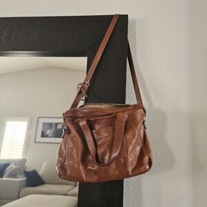 Cole Haan Leather Latop Satchel Bag